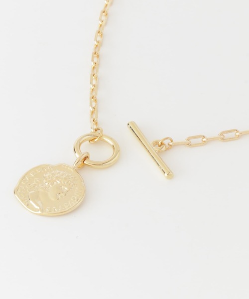 URBAN RESEARCH ROSSO WOMEN（アーバンリサーチ　ロッソ）の「コインネックレス（ネックレス・レディース・ゴールド・FREE）」の5枚目の写真