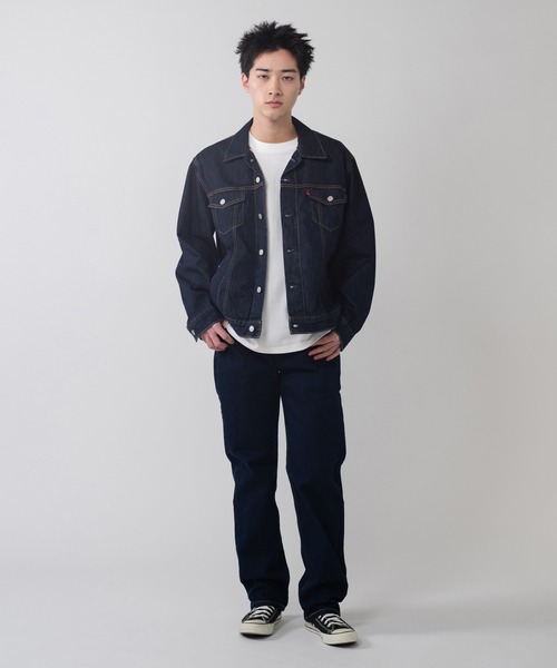 Levi's ダークブルー インディゴ デニムジャケット ショート丈 リーバイス 70s 80s 70704 0216 USA製 ヴィンテージ デニム