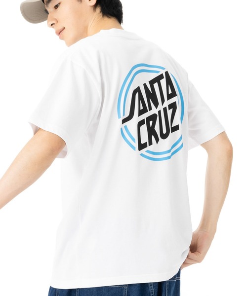 NEW ERA(ニューエラ)の「ニューエラ 半袖Tシャツ SANTACRUZコラボ サンタクルーズ(Tシャツ/カットソー・メンズ・ホワイト/ブラック・XXL/XL/L/M/S)」の2枚目の写真