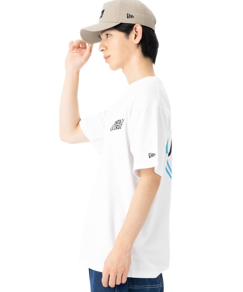 NEW ERA(ニューエラ)の「ニューエラ 半袖Tシャツ SANTACRUZコラボ サンタクルーズ(Tシャツ/カットソー・メンズ・ホワイト/ブラック・XXL/XL/L/M/S)」の12枚目の写真