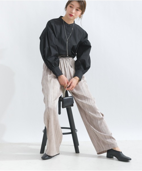 セール】シャドーストライプストレートパンツ（その他パンツ