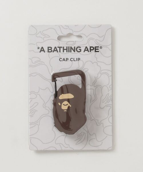 A BATHING APE(アベイシングエイプ)の「LOGO COTTON PANEL MESH CAP(キャップ・メンズ・オリーブ/ブラック・FREE)」の11枚目の写真