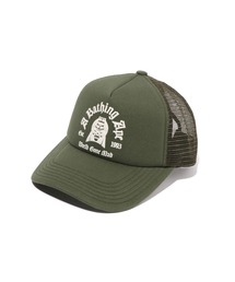 A BATHING APE | LOGO COTTON PANEL MESH CAP(キャップ)