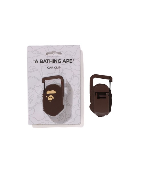 A BATHING APE(アベイシングエイプ)の「LOGO COTTON PANEL MESH CAP(キャップ・メンズ・オリーブ/ブラック・FREE)」の9枚目の写真