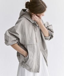 tageechita（タジチタ）の「【tageechita】シワ感ナイロン フーディードロストブルゾン（マウンテンパーカー）」