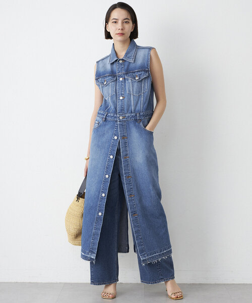 Whim Gazette（ウィムガゼット）の「キリカエデニムパンツ（デニムパンツ・レディース・インディゴブルー・38/36）」の8枚目の写真