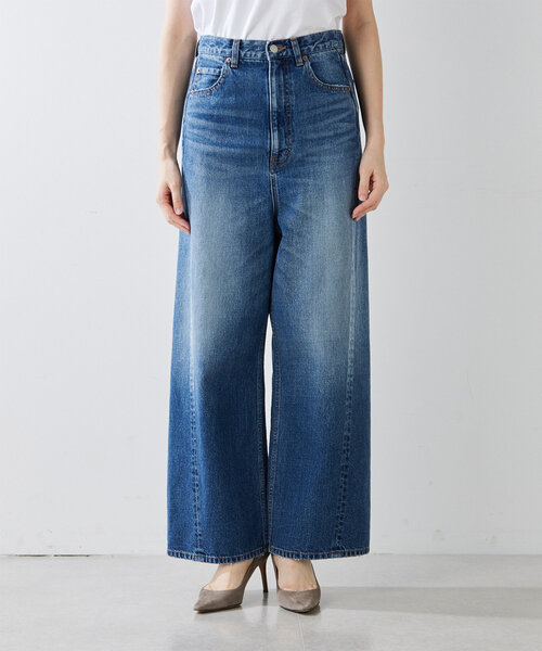 Whim Gazette（ウィムガゼット）の「キリカエデニムパンツ（デニムパンツ・レディース・インディゴブルー・38/36）」の12枚目の写真