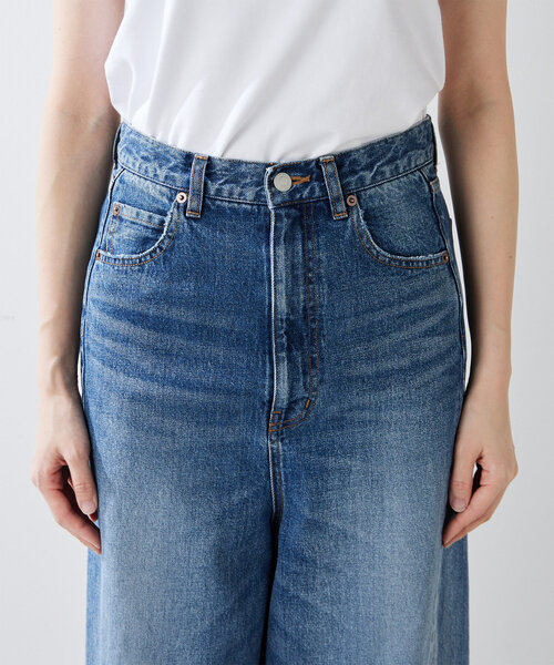 Whim Gazette（ウィムガゼット）の「キリカエデニムパンツ（デニムパンツ・レディース・インディゴブルー・38/36）」の15枚目の写真