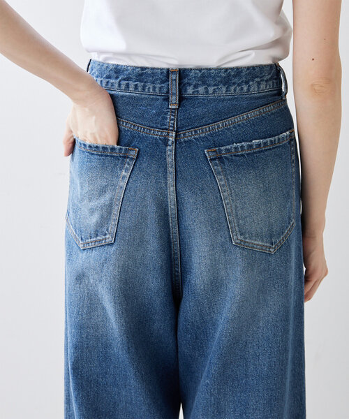 Whim Gazette（ウィムガゼット）の「キリカエデニムパンツ（デニムパンツ・レディース・インディゴブルー・38/36）」の16枚目の写真