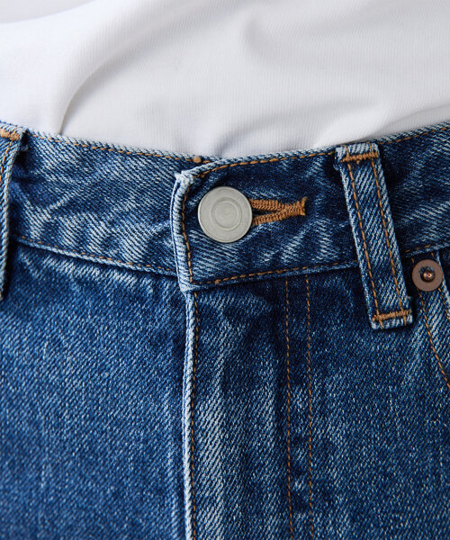 Whim Gazette（ウィムガゼット）の「キリカエデニムパンツ（デニムパンツ・レディース・インディゴブルー・38/36）」の17枚目の写真