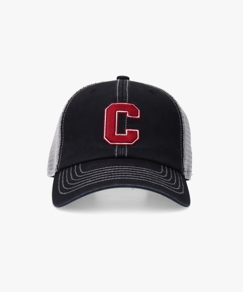 OVERRIDE（オーバーライド）の「Cornell TWILL MESH WASHED CAP / カレッジ（キャップ・メンズ・ブラック・57~59cm）」の3枚目の写真