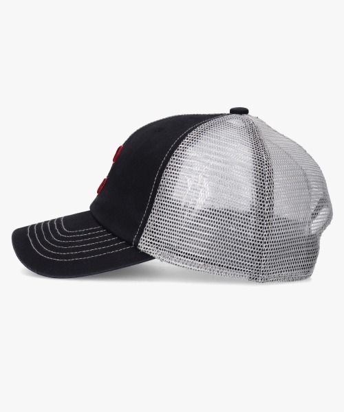 OVERRIDE（オーバーライド）の「Cornell TWILL MESH WASHED CAP / カレッジ（キャップ・メンズ・ブラック・57~59cm）」の4枚目の写真