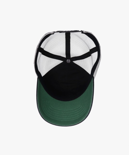 OVERRIDE（オーバーライド）の「Cornell TWILL MESH WASHED CAP / カレッジ（キャップ・メンズ・ブラック・57~59cm）」の6枚目の写真