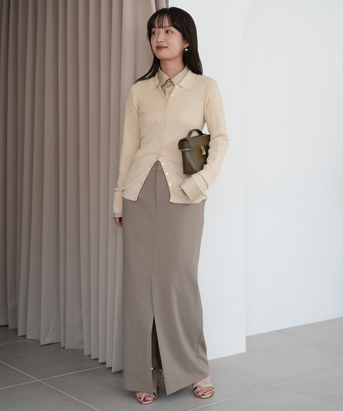 SLOBE IENA(スローブイエナ) AYUPIYOサテンシャツ レディース FREE  中古 古着 0337 WEB/一部店舗限定》AYUPIYOサテンシャツ（シャツ／ブラウス