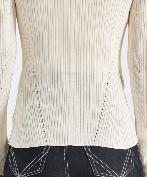 カーディガン 「STUDIOUS/ステュディオス」Ribbon Front Knit Cardigan/リボンフロントニットカーディガン レディース セール】【STUDIOUS/ステュディオス】Ribbon Front Knit