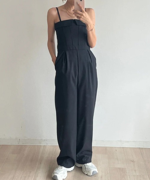 merrylatte（メリーラテ）の「コルセットオールインワン（つなぎ/オールインワン・レディース・グレー/ブラック/ブラウン・FREE）」の8枚目の写真