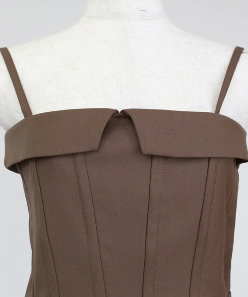 merrylatte（メリーラテ）の「コルセットオールインワン（つなぎ/オールインワン・レディース・グレー/ブラック/ブラウン・FREE）」の22枚目の写真