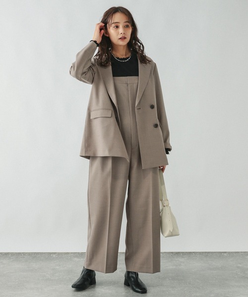 GLOBAL WORK（グローバルワーク）の「Beauteeメローリブ長袖/147624（Tシャツ/カットソー・レディース・ブラック×ホワイト/ブラック/オフホワイト/ライトグレー・MEDIUM/LARGE）」の12枚目の写真