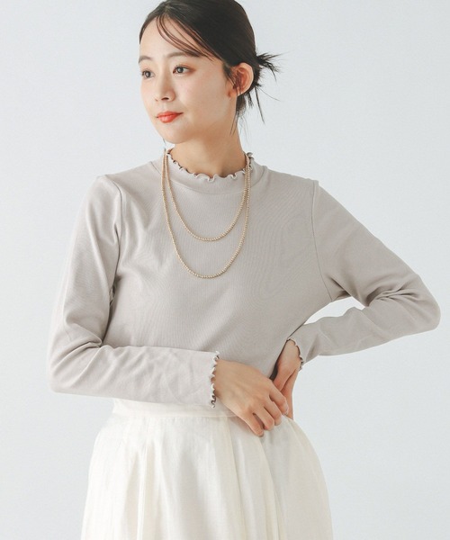 セール】Beauteeメローリブ長袖/147624（Tシャツ/カットソー）｜GLOBAL