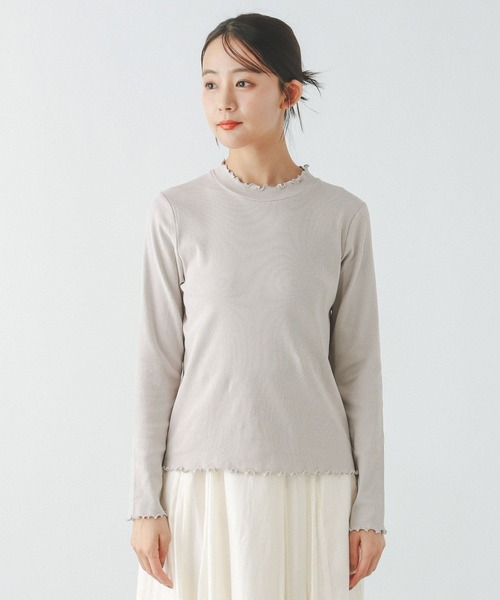 セール】Beauteeメローリブ長袖/147624（Tシャツ/カットソー）｜GLOBAL