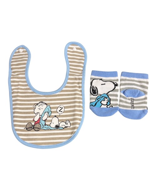 PEANUTS(ピーナッツ)の「【 PEANUTS 】 スヌーピー ベビーセット 25S2(スタイ/よだれかけ・キッズ・その他1/その他2/その他3・FREE)」の7枚目の写真