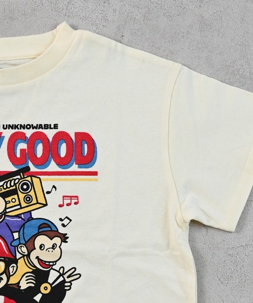 Life Support Products（ライフサポートプロダクツ）の「半袖プリントT（Tシャツ/カットソー・キッズ・ライトピンク/レッド/ブルー/マスタード/チャコール/オフホワイト/杢グレー/ライトブラウン/カーキ/ライトブルー・100/90/80/95/150/140/130/120/110）」の19枚目の写真