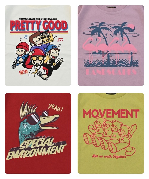 Life Support Products（ライフサポートプロダクツ）の「半袖プリントT（Tシャツ/カットソー・キッズ・ライトピンク/レッド/ブルー/マスタード/チャコール/オフホワイト/杢グレー/ライトブラウン/カーキ/ライトブルー・100/90/80/95/150/140/130/120/110）」の13枚目の写真