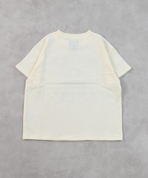 Life Support Products（ライフサポートプロダクツ）の「半袖プリントT（Tシャツ/カットソー・キッズ・ライトピンク/レッド/ブルー/マスタード/チャコール/オフホワイト/杢グレー/ライトブラウン/カーキ/ライトブルー・100/90/80/95/150/140/130/120/110）」の15枚目の写真