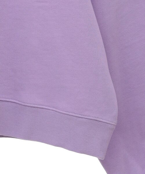 CONVERSE TOKYO(コンバーストウキョウ)の「ONEPOINT LOGO EMBROIDERY SWEAT(スウェット・レディース・ホワイト/チャコールグレー/パープル/サックスブルー・FREE)」の16枚目の写真