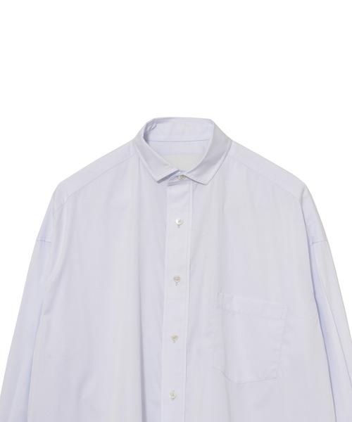 TICCA(ティッカ)の「TICCA スクエアビッグシャツ(シャツ/ブラウス・レディース・サックスブルー/ホワイト/ストライプ・1)」の5枚目の写真