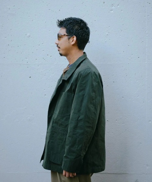 IRENISA(イレニサ)の「IRENISA/イレニサ/RAILROAD JACKET EX(ブルゾン・メンズ・ブラック/ベージュ/ブラウン・3)」の6枚目の写真