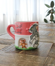 TOM&JERRY（トムアンドジェリー）の「【公式】トムとジェリー　ドキドキマグ（グラス/マグカップ/タンブラー）」