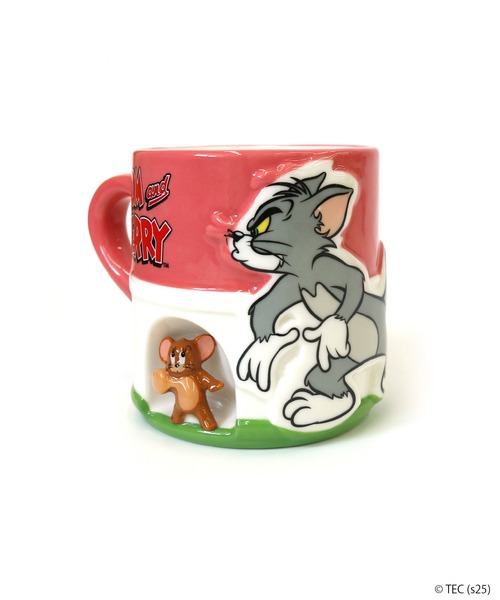 Tom＆Jerry（トムアンドジェリー）の「【公式】トムとジェリー　ドキドキマグ（グラス/マグカップ/タンブラー・レディース・ピンク・FREE）」の3枚目の写真