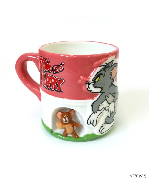 Tom＆Jerry（トムアンドジェリー）の「【公式】トムとジェリー　ドキドキマグ（グラス/マグカップ/タンブラー・レディース・ピンク・FREE）」の9枚目の写真