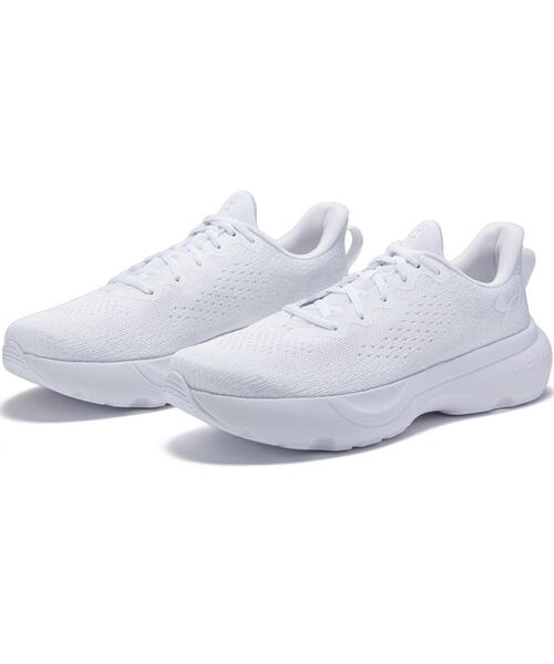 UNDER ARMOUR(アンダーアーマー)の「UAインフィニット(ランニング/メンズ)(スニーカー・メンズ・ホワイト・27.0cm/29.0cm/28.5cm/25.5cm/26.0cm/27.5cm/28.0cm/26.5cm/25.0cm)」の5枚目の写真