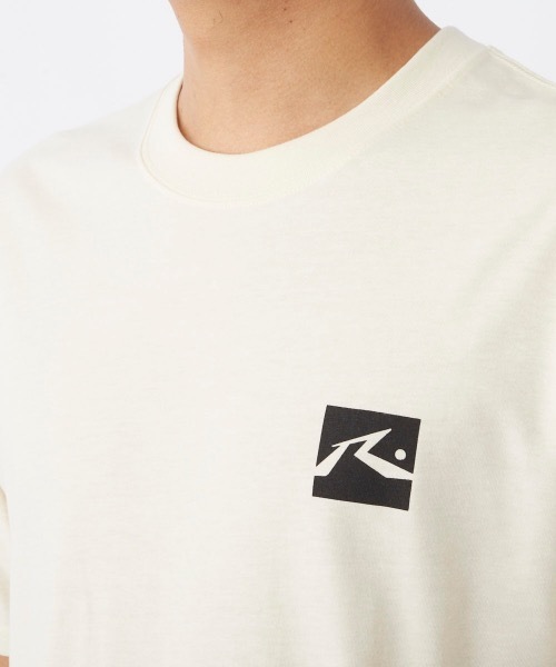 RUSTY(ラスティ)の「【RUSTY/ラスティー】半袖ロゴTシャツ バックプリント(Tシャツ/カットソー・メンズ・オフホワイト/ブルー/ブラック・MEDIUM/LARGE/X-LARGE/SMALL)」の14枚目の写真