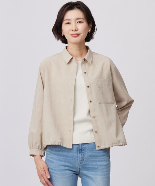 洗える・接触冷感・防シワ・吸水速乾】BREEZE COOL シャツ ブラウス