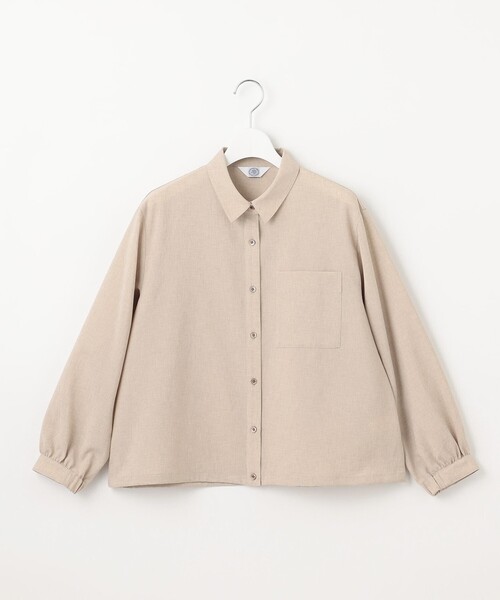 J.PRESS(ジェイプレス)の「【洗える・接触冷感・防シワ・吸水速乾】BREEZE COOL シャツ ブラウス(シャツ/ブラウス・レディース・ネイビー系/カーキ系/ベージュ系/ホワイト系・9/11)」の13枚目の写真