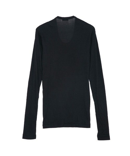 IRIS47（イリスフォーセブン）の「【IRIS 47】comfy long tops/コンフィー ロング トップス dress28　※（Tシャツ/カットソー・レディース・グリーン/ホワイト/ブラック・FREE）」の15枚目の写真