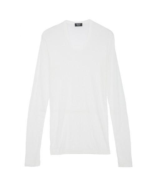 IRIS47（イリスフォーセブン）の「【IRIS 47】comfy long tops/コンフィー ロング トップス dress28　※（Tシャツ/カットソー・レディース・グリーン/ホワイト/ブラック・FREE）」の10枚目の写真