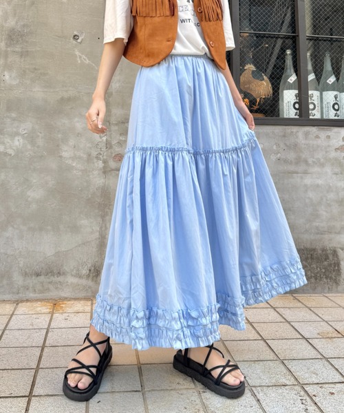 セール】チビフリルコットンスカート（スカート）｜SOLLON.（ソルロン