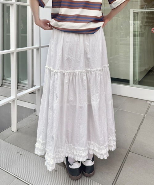 セール】チビフリルコットンスカート（スカート）｜SOLLON.（ソルロン