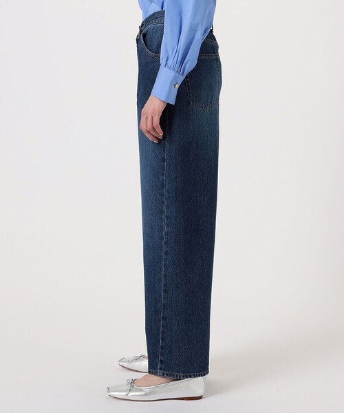 コットンデニム コクーンテーパードパンツ（デニムパンツ
