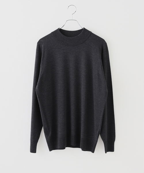 JOHN SMEDLEY (ジョンスメドレー) A4546 MOCK NECK 24G（ニット