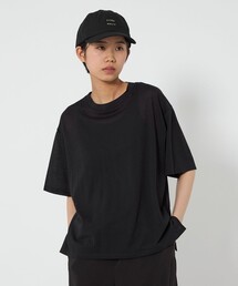 CITEN | ＜CITEN＞シアーハーフスリーブユルT(Tシャツ/カットソー)