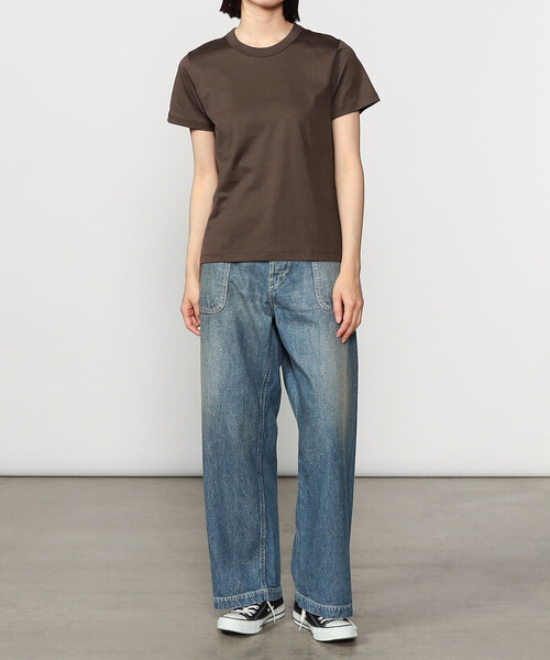 ハンドバーク マイクロTシャツ 60/2 MICRO T-SHIRT handvaerk レディース 国内正規品 handvaerk ハンドバーク マイクロTシャツ 60/2 MICRO T-SHIRT