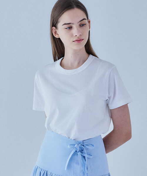 handvaerk | 60/2 マイクロTシャツ SOLID WOMEN（Tシャツ