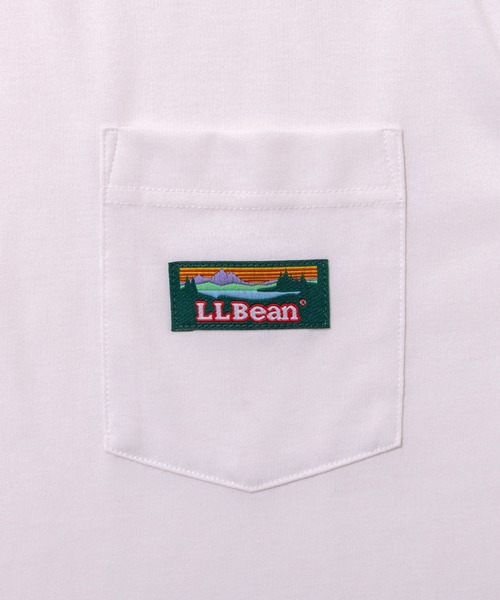 tシャツ 「JAPAN EDITION」カントン・カタディン・ポケット・ティ レディース L.L.Bean tシャツ 「JAPAN EDITION」カントン・カタディン
