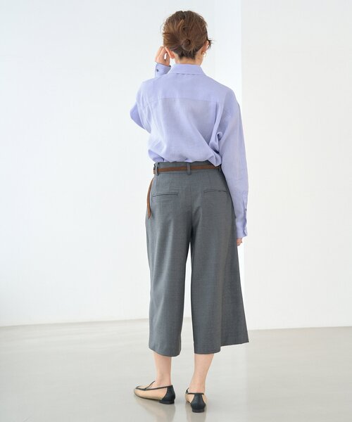 ☆イエナ☆ウォッシャブル2wayリネンシャツ　新品！ IENA ウォッシャブル リネン 2WAY シャツ