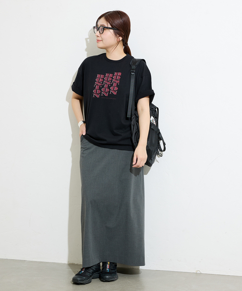 TICCA（ティッカ）の「別注【TICCA / ティッカ】BOSTON Tシャツ（Tシャツ/カットソー・レディース・ホワイト/ブラック・FREE）」の5枚目の写真